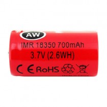 AW 18350 IMR Rechargeable Battery 