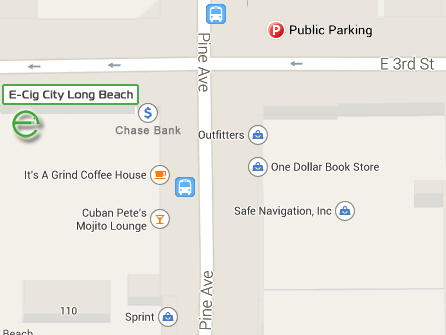 E-Cig City Long Beach Store Free Parking